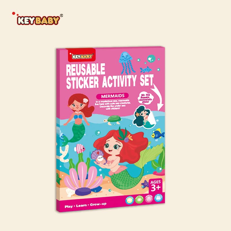 Reusable Sticker Activity – Mermaids