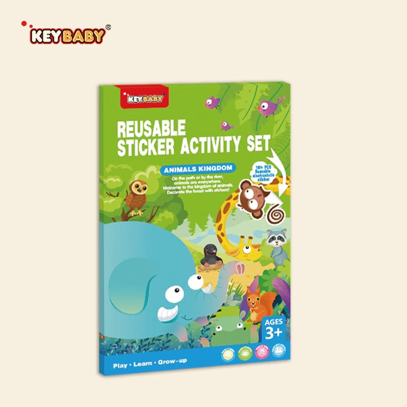 Reusable Sticker Activity – Animals Kingdom