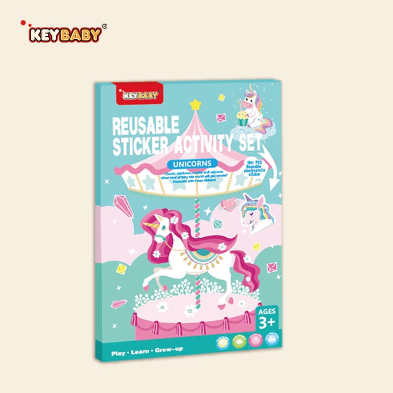 Reusable Sticker Activity – Unicorns