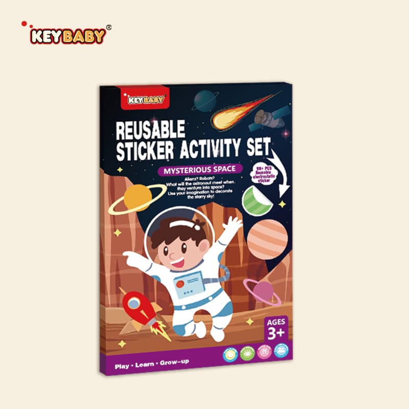 Reusable Sticker Activity – Mysterious Space