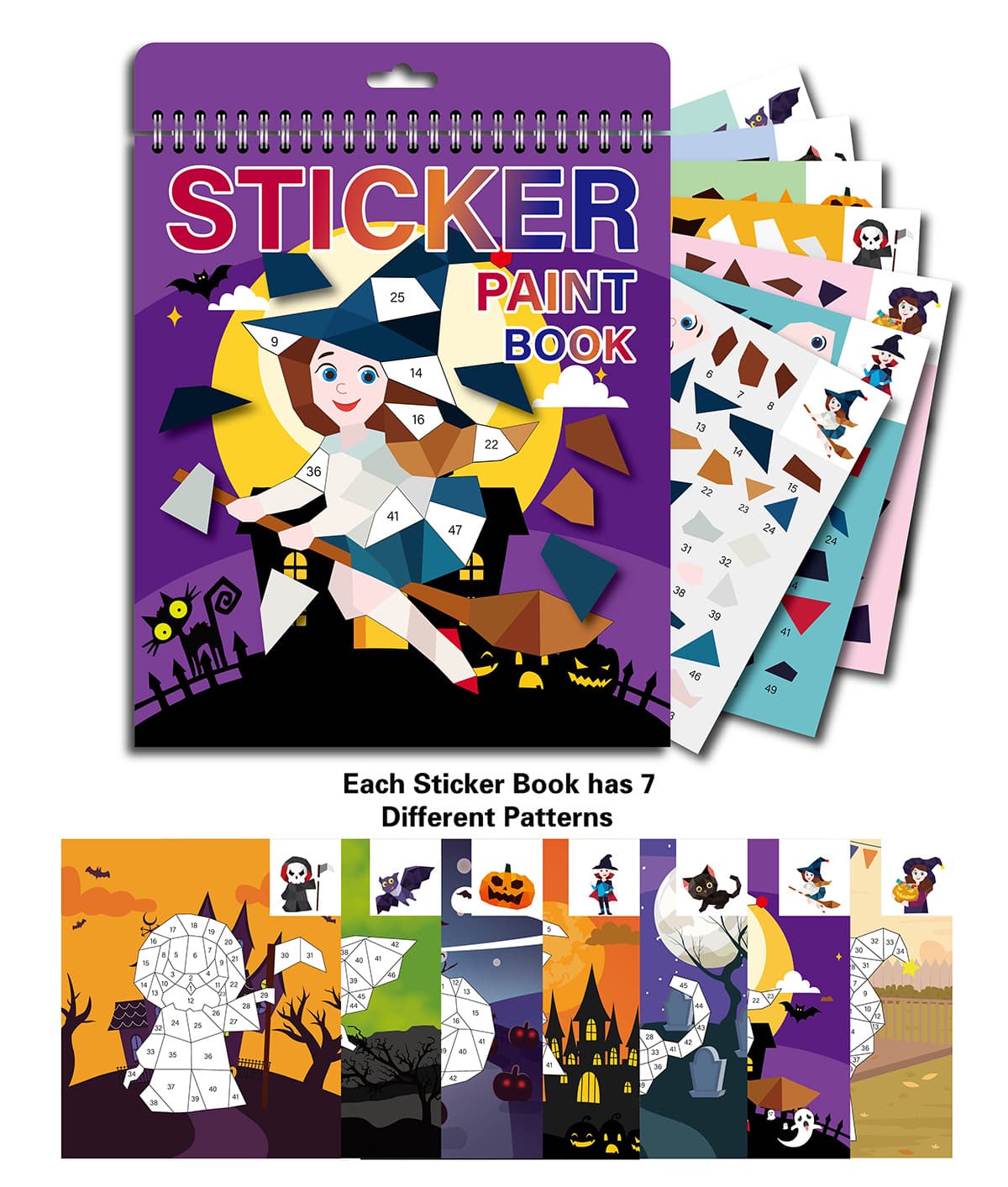 Sticker Puzzle Painting – Tipo 4, Estilo 3